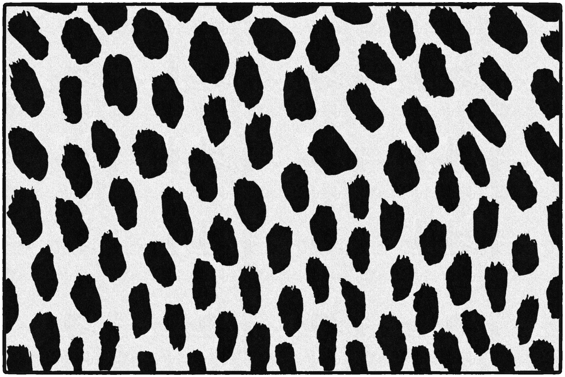 BLACK/WHITE SAFARI DOT