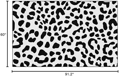 Flagship Carpets Simply Safari Leopard Classroom Area Rug for Indoor Classroom Learning or Kid Bedroom Educational Play Mat, 5'x7'6"|B099CW3GX6