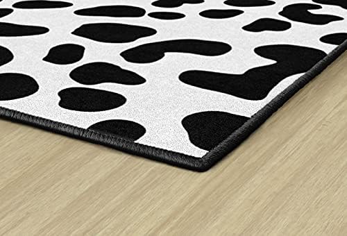 Flagship Carpets Simply Safari Leopard Classroom Area Rug for Indoor Classroom Learning or Kid Bedroom Educational Play Mat, 5'x7'6"|B099CW3GX6