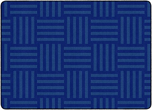 Flagship Carpets Hashtag Tone on Tone Rug for Kids Classroom or Bedroom Carpet, Home Learning and Playroom Mat (Seats up to 30), 7'6" x 12', Almond|B01FLNSGUG