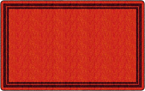 Flagship Carpets Double Border Area Rug for Classroom or Office Rug, Kids Bedroom or Playroom Carpet, and Living Room Mat, 7'6" x 12', Blue Light Border|B07DJ219LJ