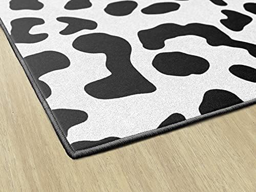 Flagship Carpets Simply Safari Leopard Classroom Area Rug for Indoor Classroom Learning or Kid Bedroom Educational Play Mat, 5'x7'6"|B099CW3GX6