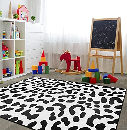 Flagship Carpets Simply Safari Leopard Classroom Area Rug for Indoor Classroom Learning or Kid Bedroom Educational Play Mat, 5'x7'6"|B099CW3GX6