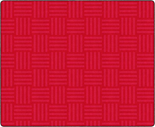 Flagship Carpets Hashtag Tone on Tone Rug for Kids Classroom or Bedroom Carpet, Home Learning and Playroom Mat (Seats up to 30), 7'6" x 12', Almond|B01FLNSGUG