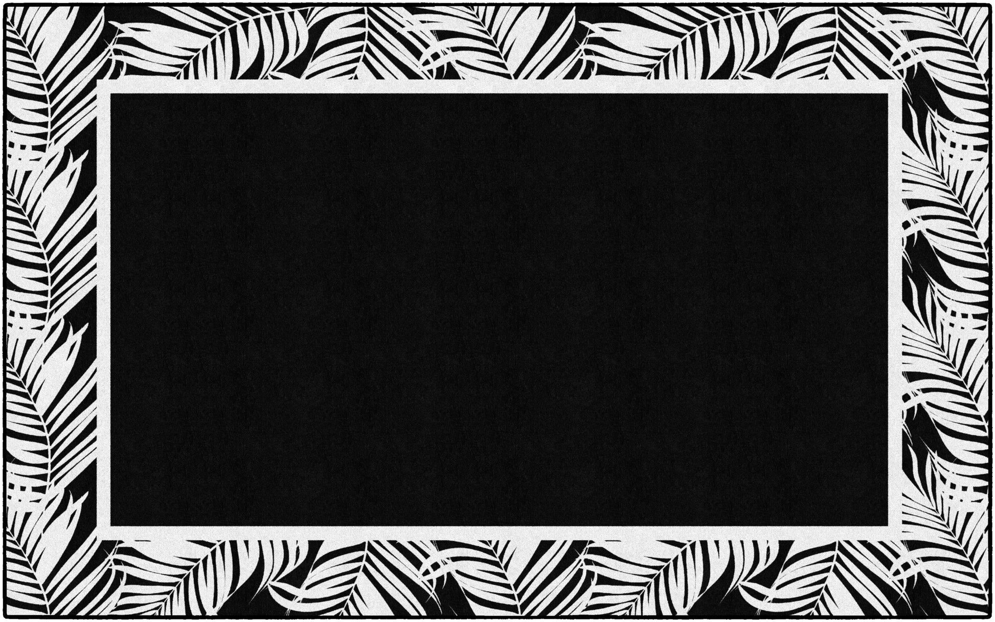BLK & WHITE GREENERY Overrun (first quality)