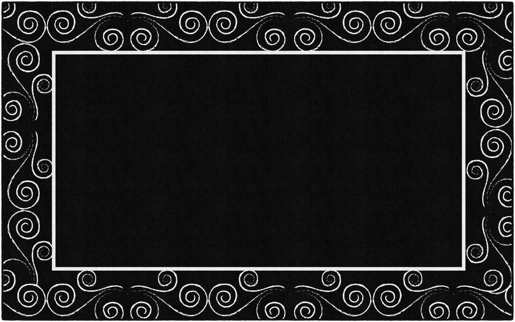 Swirl border 7'6"x12'