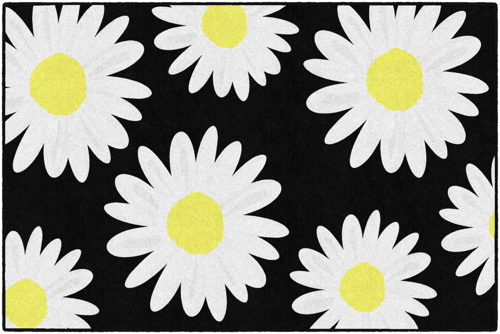 DAISIES 5' X 7'6