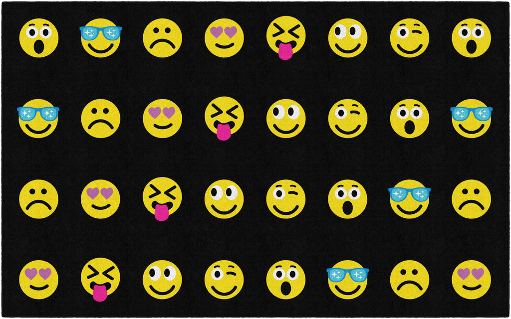EMOJI CRISS CROSS 7'6 X 12'