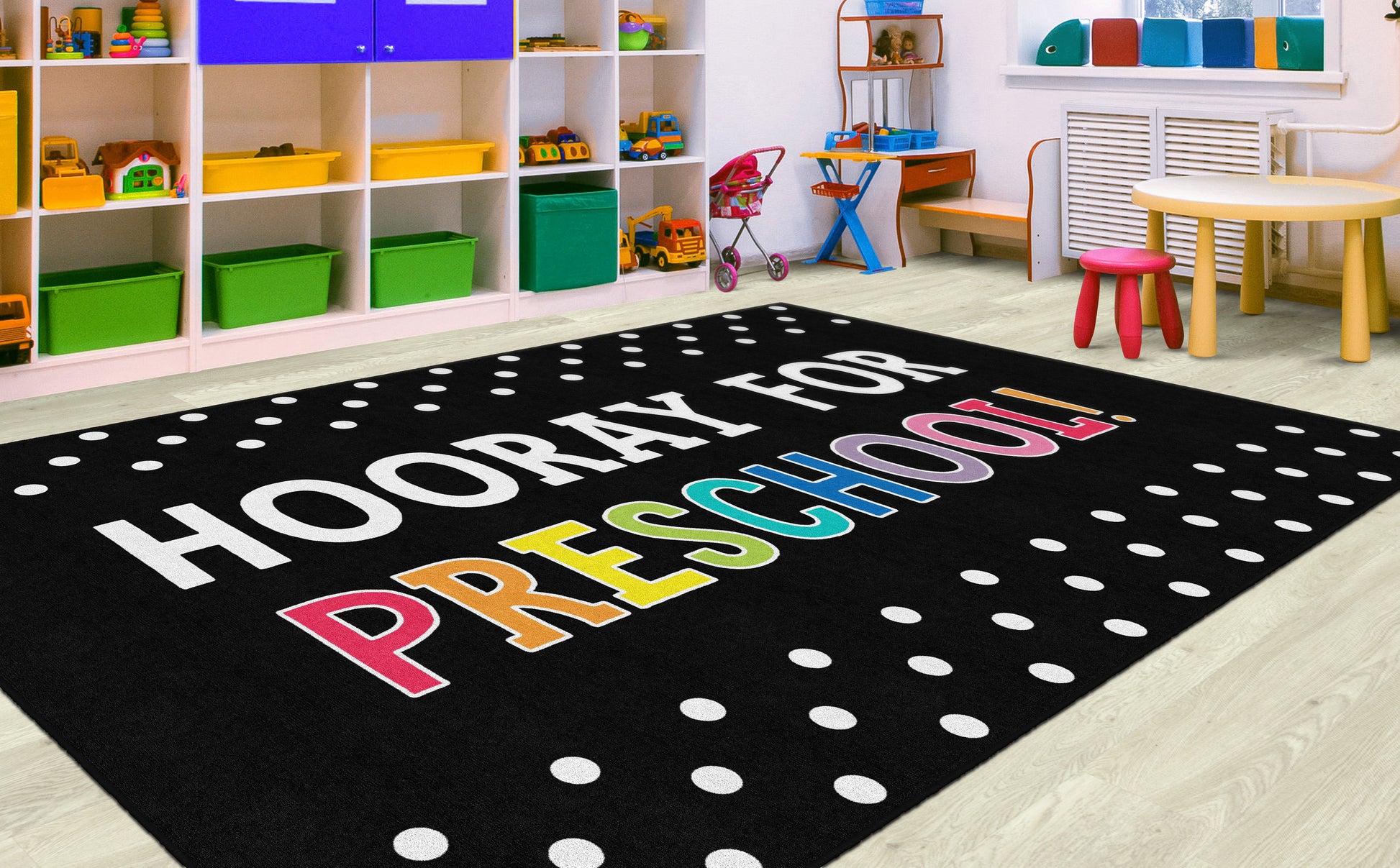 HORRAY FOR PRESCHOOL 7'6 X 12'