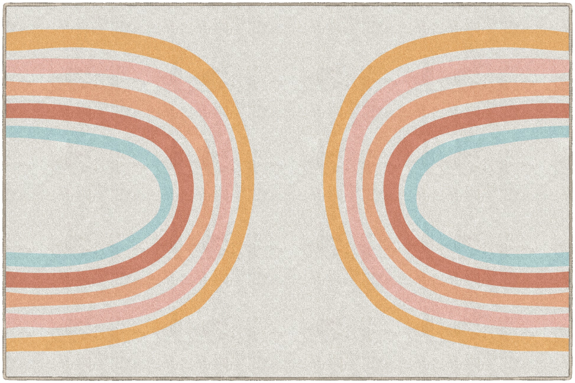 GOOD VIBES RETRO RAINBOW