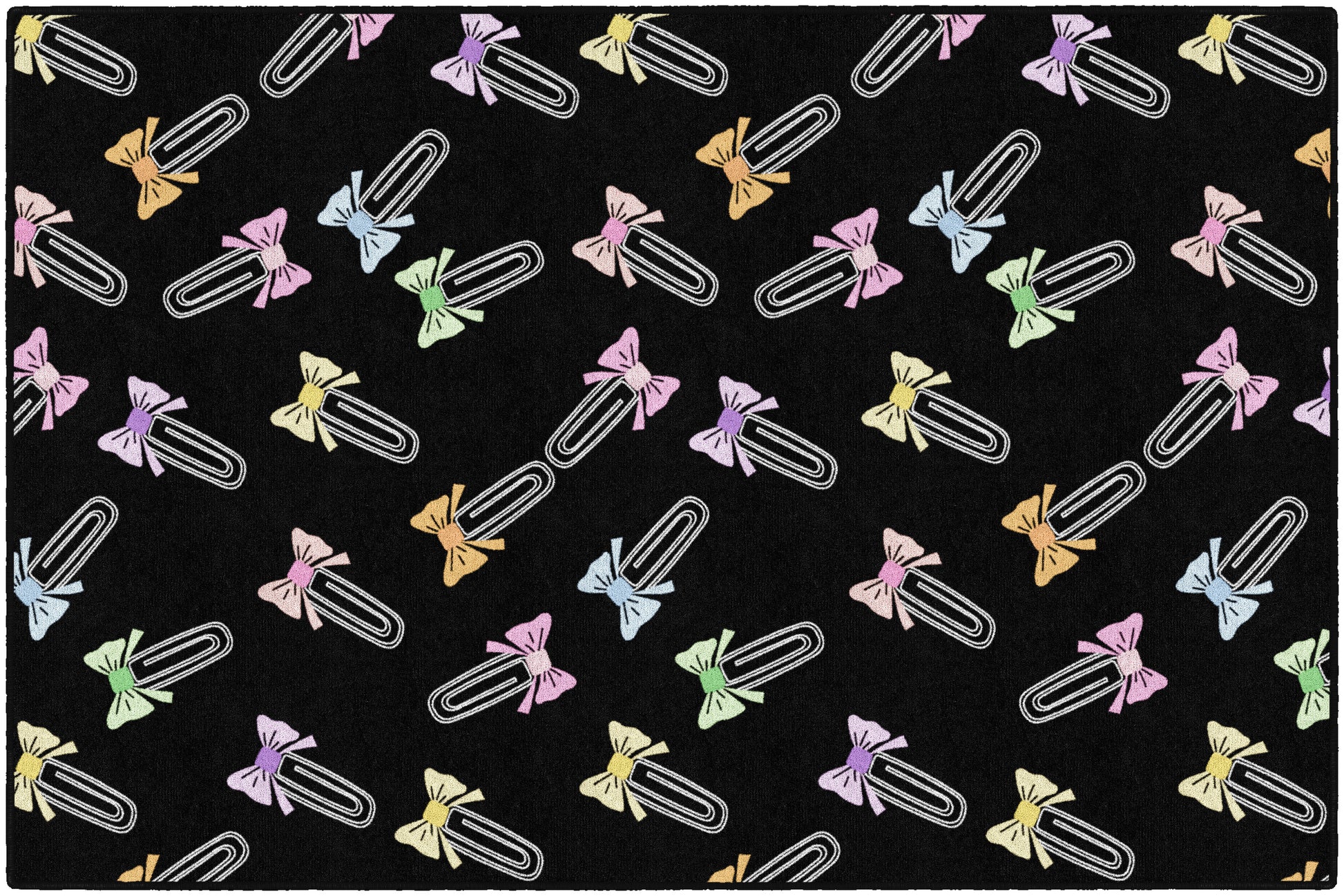 BOW PAPERCLIPS 5' X 7'6