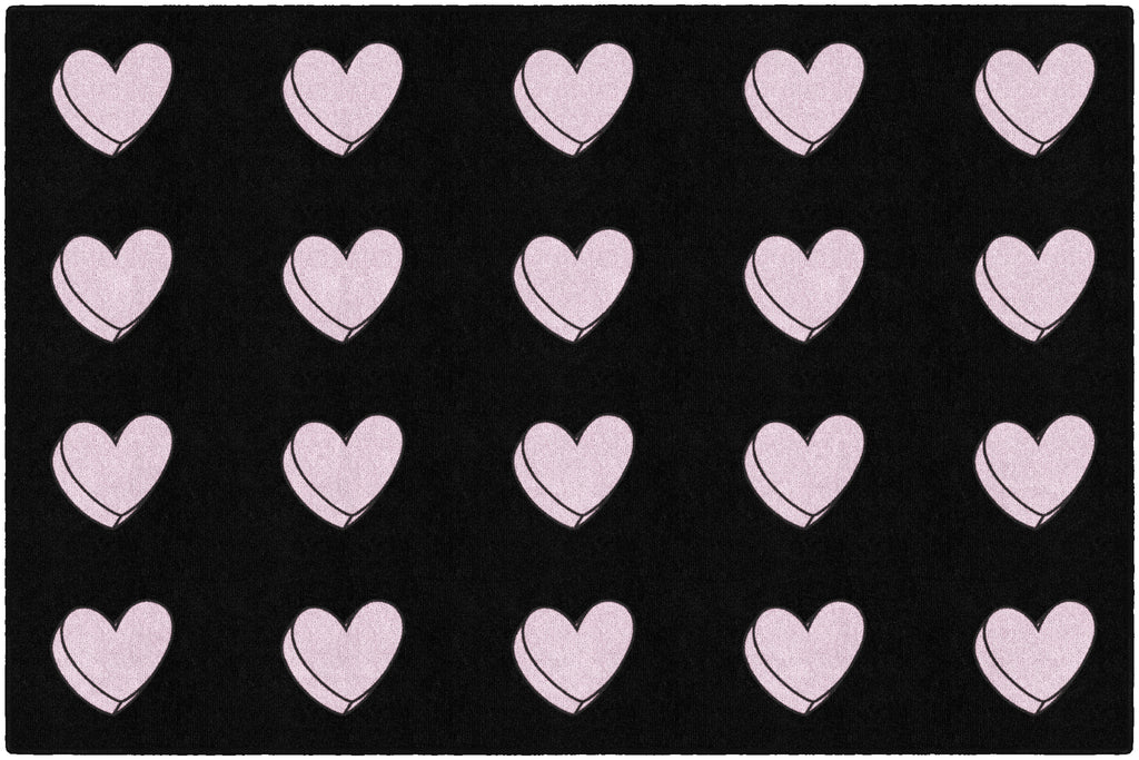 ROLLERCOASTER HEARTS 5' X 7'6