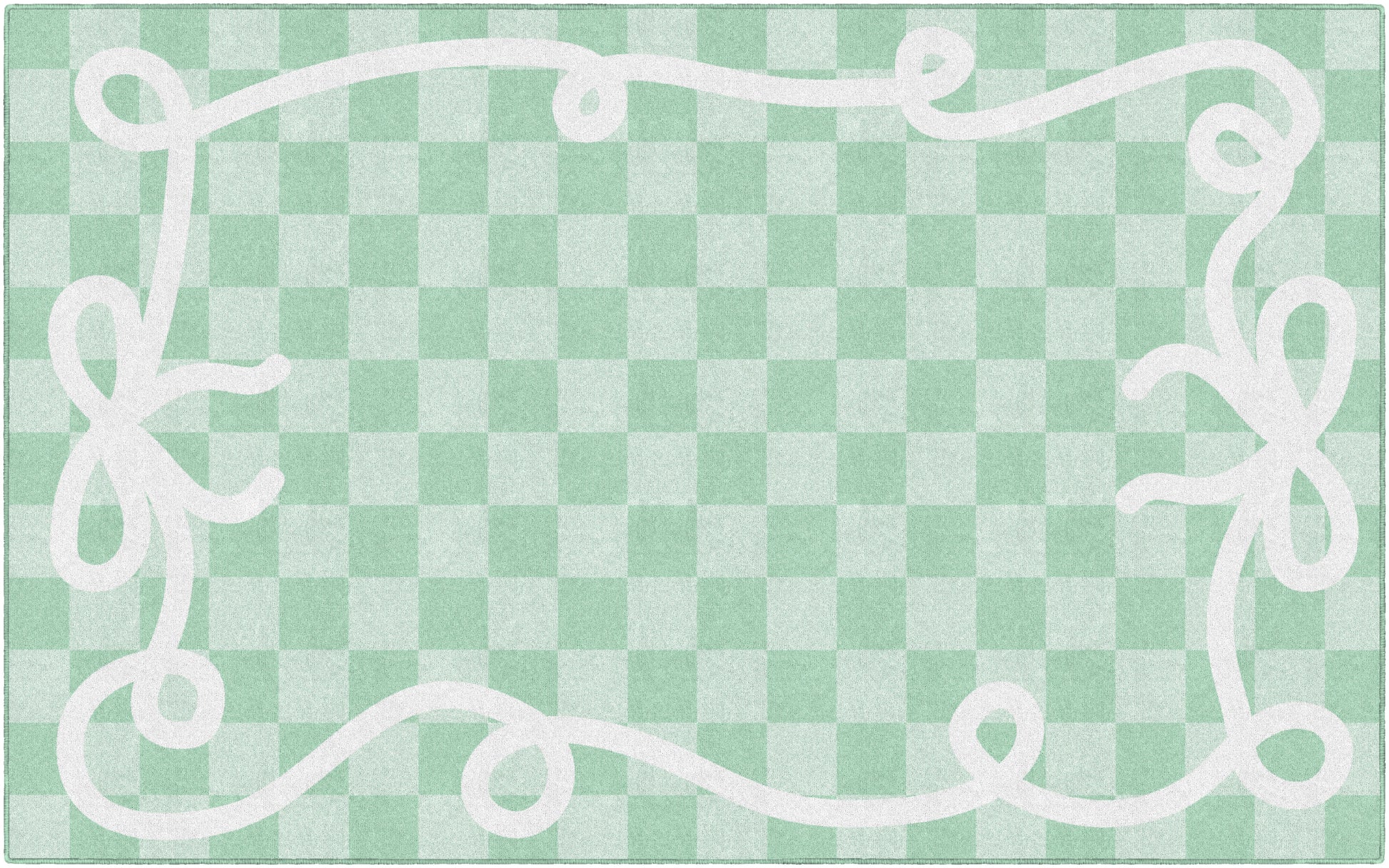 SG BOW BORDER MINT 7'6 X 12'