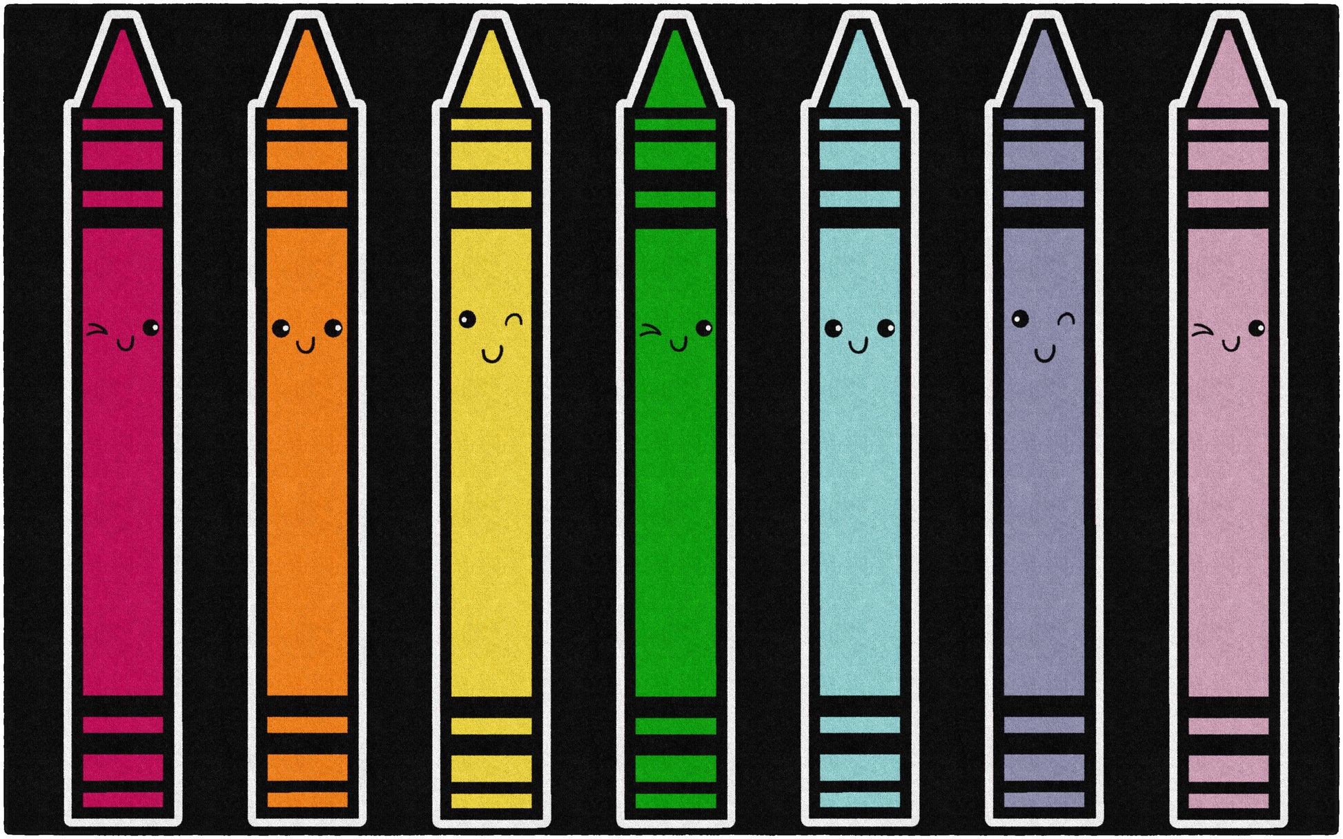 SCHL DAYS CRAYONS 7'6 X 12'