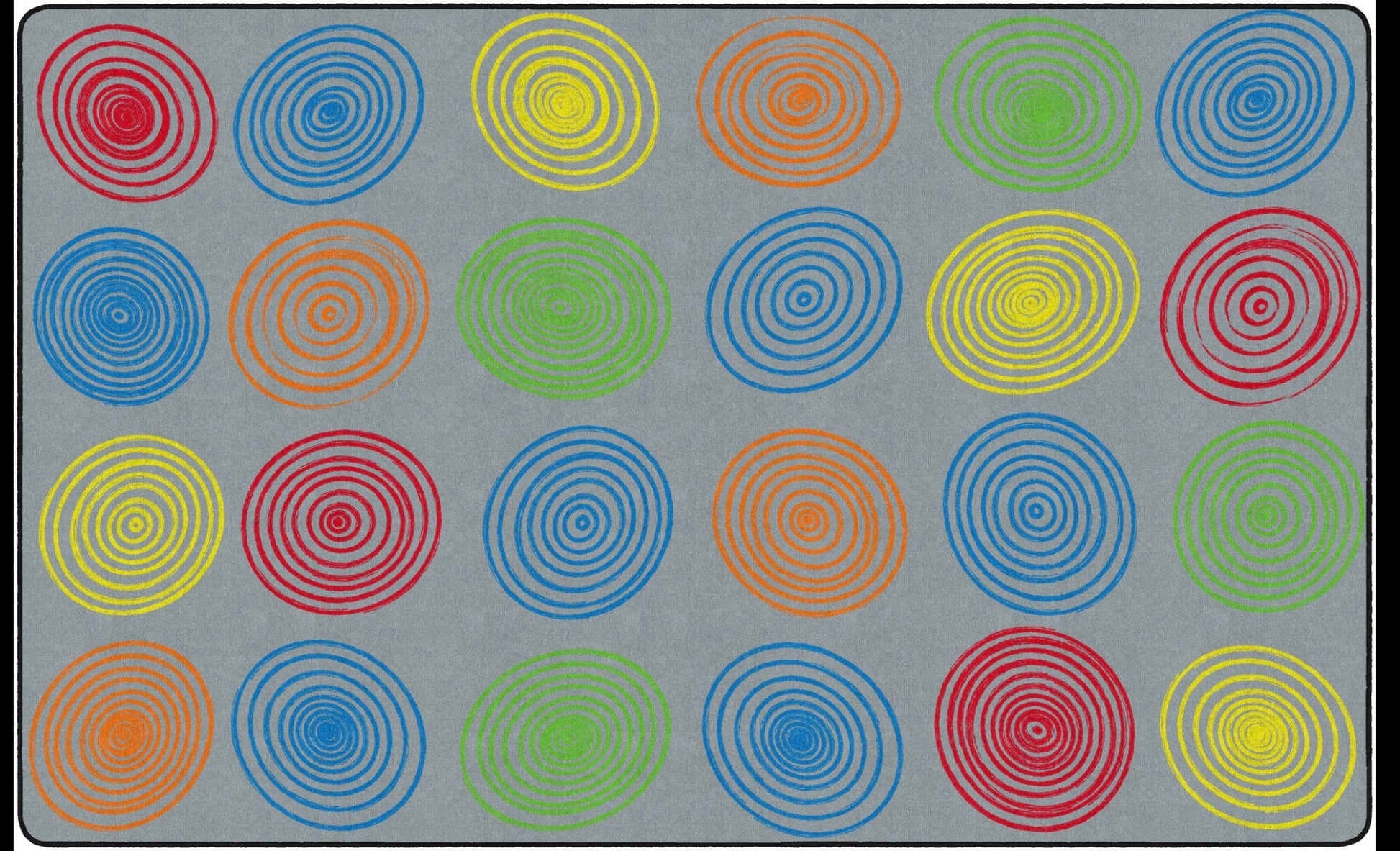CIRCLES GREY AND MULTI