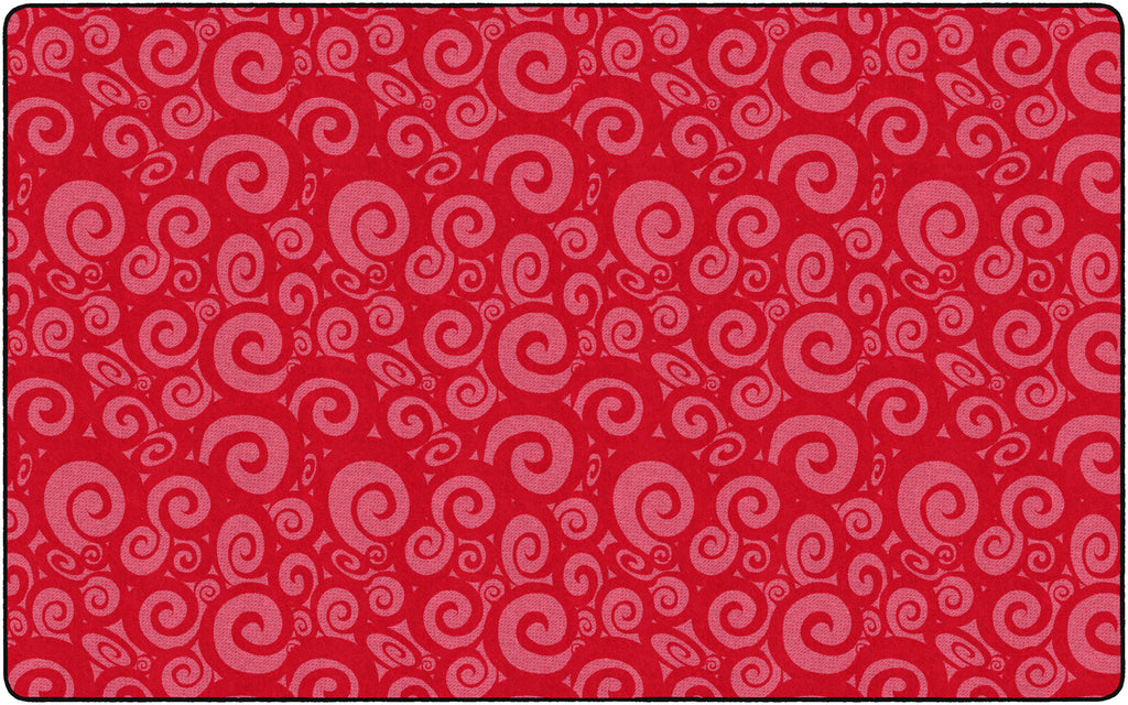Tone on tone swirls