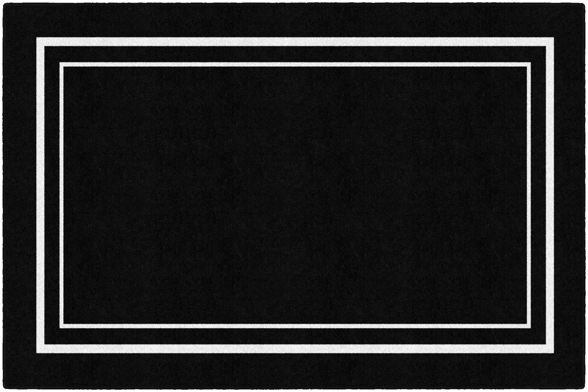 Black and white border Overrun (first quality)