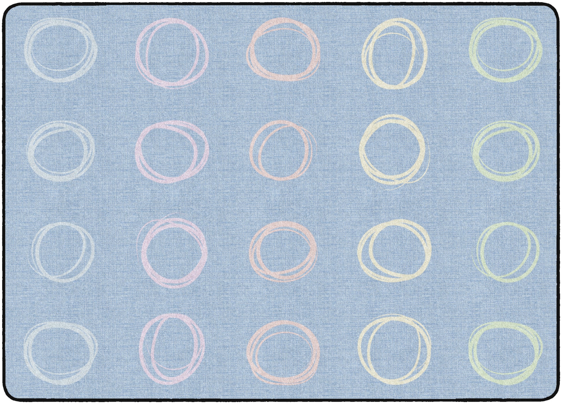 Circle sampler pastel