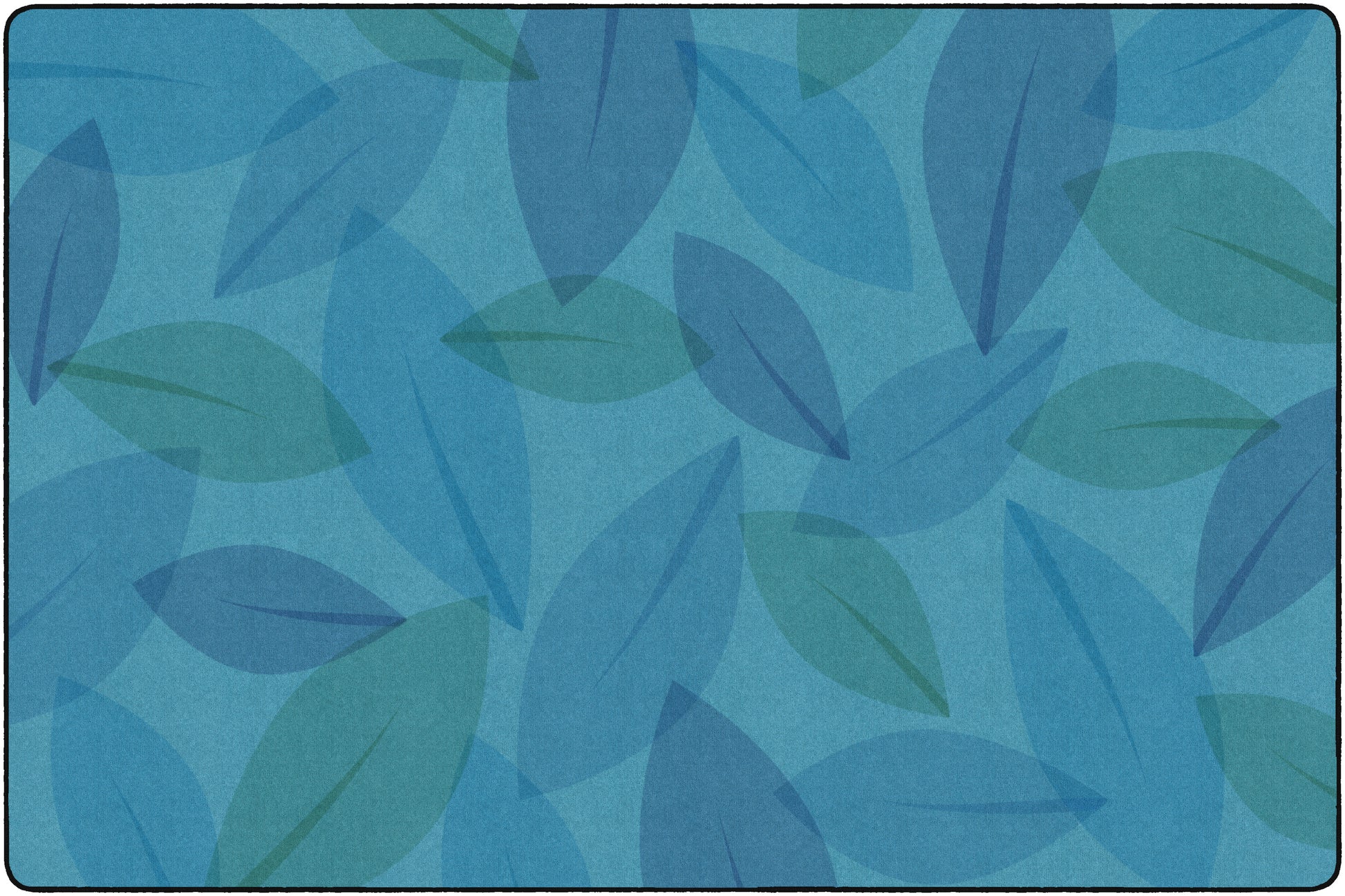CALM LEAVES BLUE