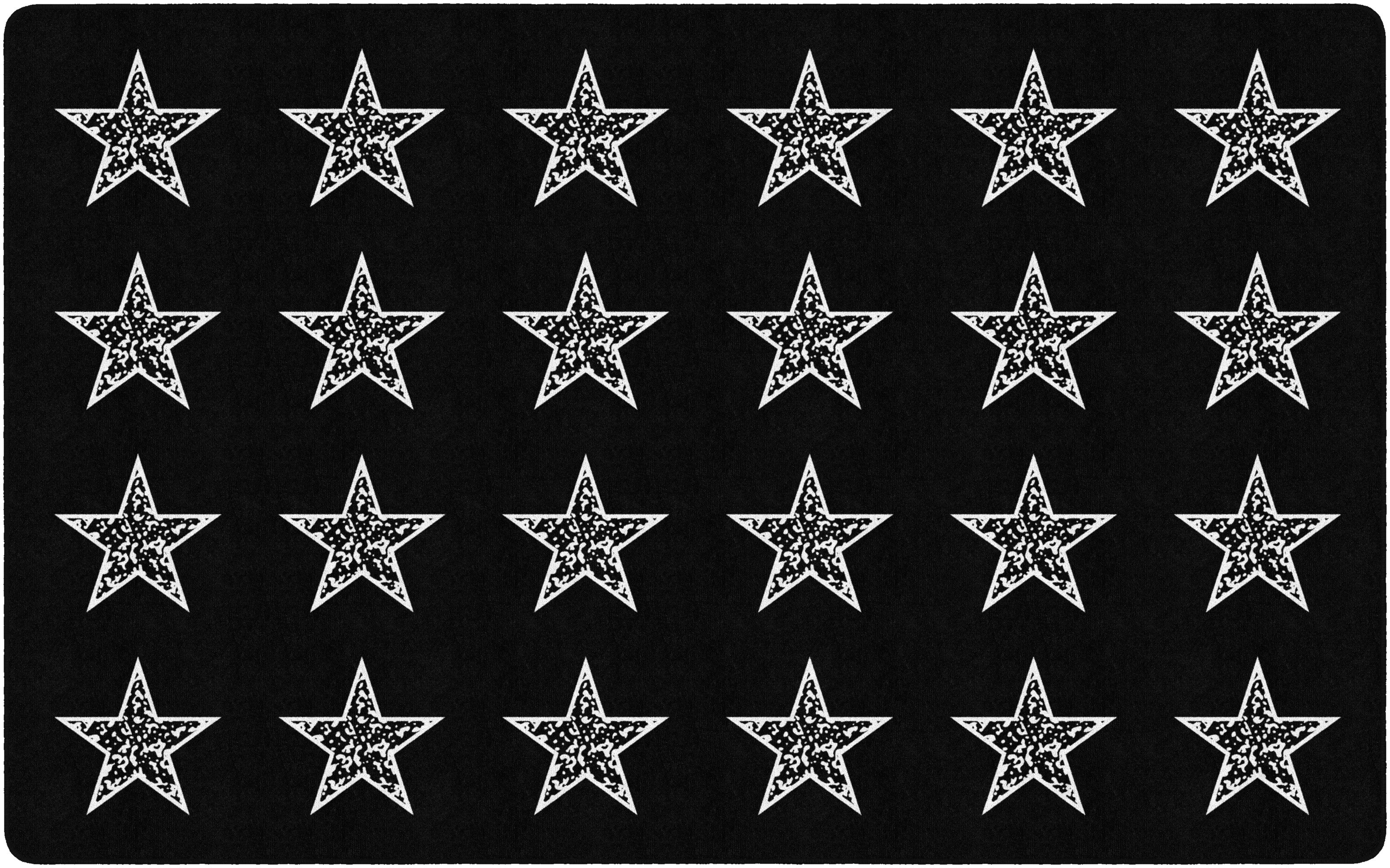 Black and white composition stars