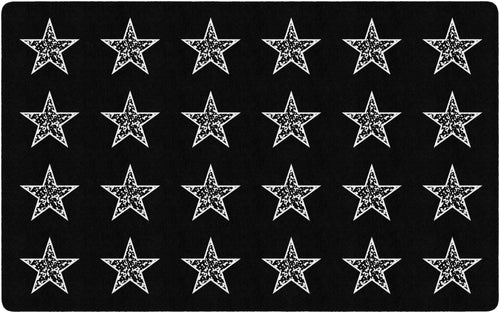 Black and white composition stars
