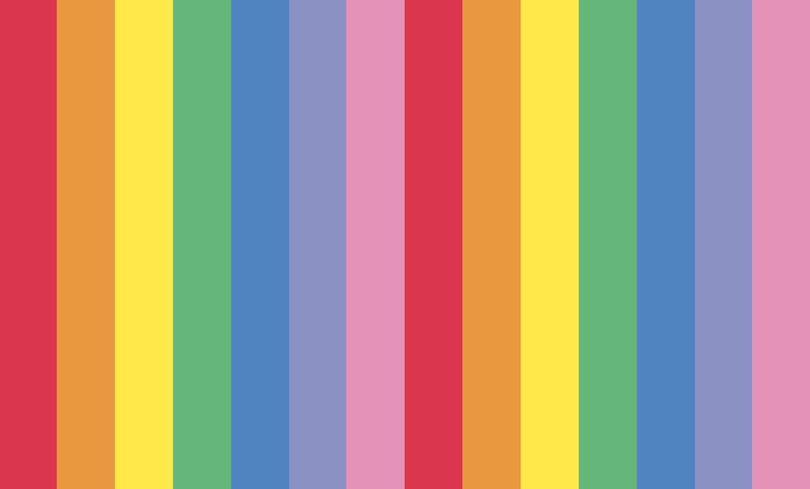 BRIGHT STRIPED RAINBOW