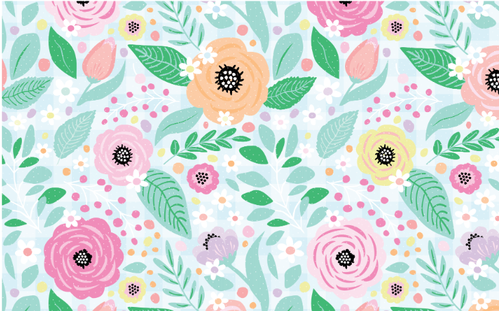 Pretty in Pastel Floral